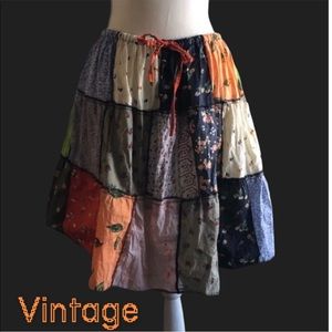 50% off Sale‼️ Labor Day 🇺🇸 must be bundled Vintage bohemian floral skirt-